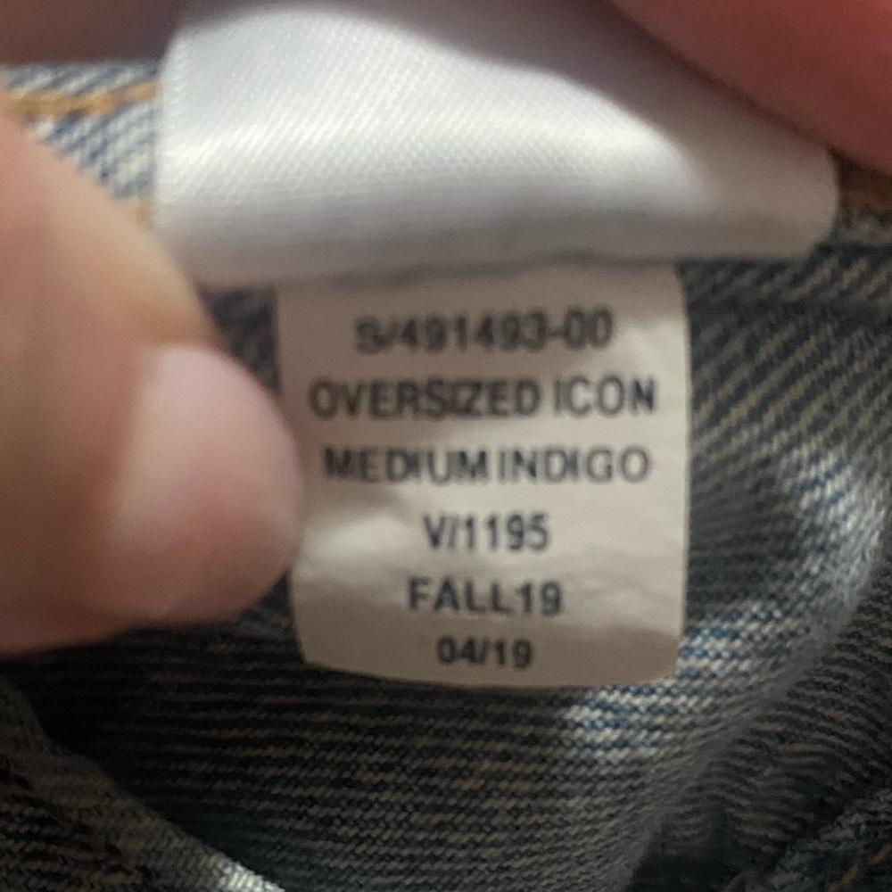GAP Light Blue Denim Jean Jacket - Picture 5 of 6